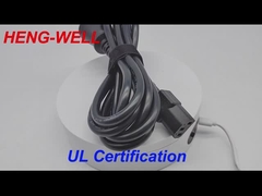 سلك الطاقة الطبي الخضراء ، SJT 18AWG كندا 1m 1.5m 1.8m 2m سلك الطاقة المترددة