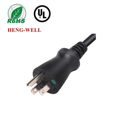 سلك الطاقة للمستشفى الطبي UL مدرج 3 دبوس C13 الذكر والإناث NEMA