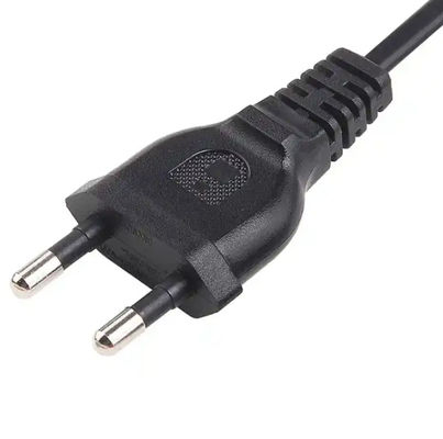 سلك الكهرباء الكوري التيار المتردد 2 دبوس وصلة التوسيع موافقة KC 2.5A 250V