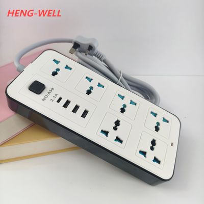 250 فولت 6A سوكيت الطاقة مع 6WAY الثقوب العالمية 3USB A 1USB C متوافق مع المملكة المتحدة الولايات المتحدة الاتحاد الأوروبي AU & IT المقابس